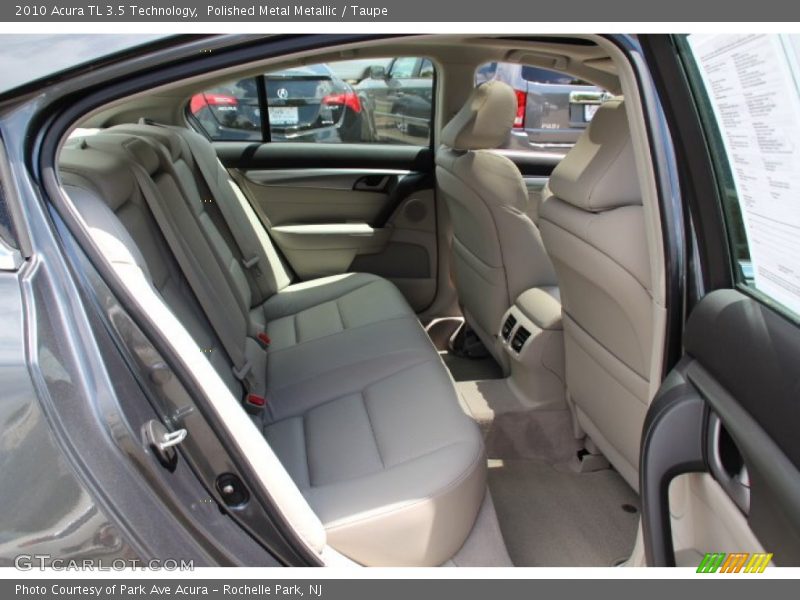 Polished Metal Metallic / Taupe 2010 Acura TL 3.5 Technology