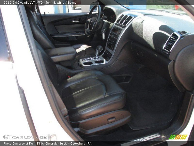 Summit White / Ebony 2010 GMC Acadia SLT AWD