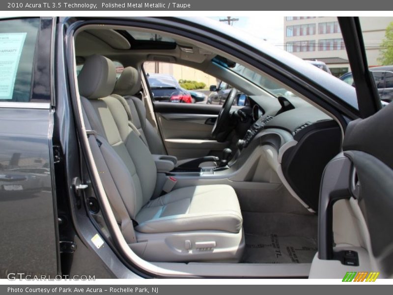 Polished Metal Metallic / Taupe 2010 Acura TL 3.5 Technology