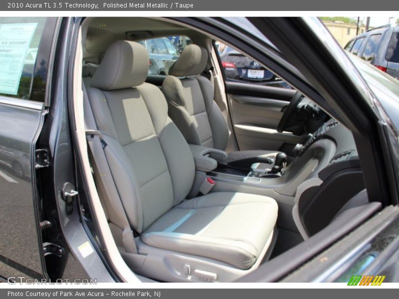 Polished Metal Metallic / Taupe 2010 Acura TL 3.5 Technology