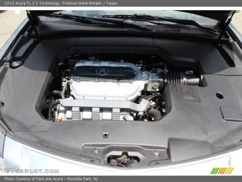 Polished Metal Metallic / Taupe 2010 Acura TL 3.5 Technology