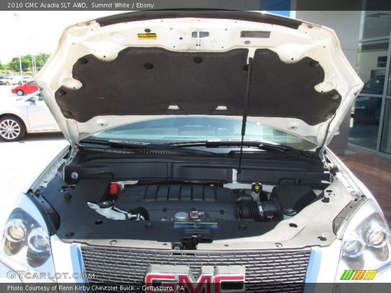 Summit White / Ebony 2010 GMC Acadia SLT AWD
