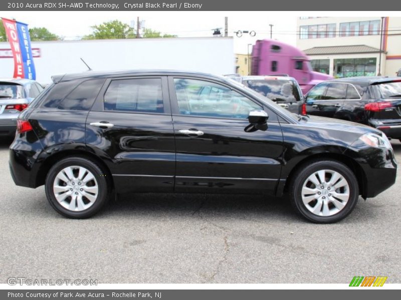 Crystal Black Pearl / Ebony 2010 Acura RDX SH-AWD Technology