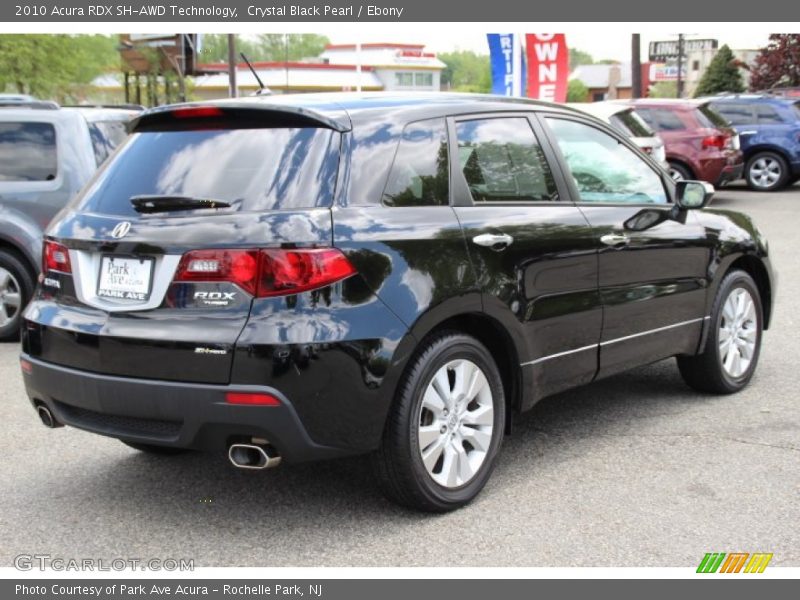 Crystal Black Pearl / Ebony 2010 Acura RDX SH-AWD Technology