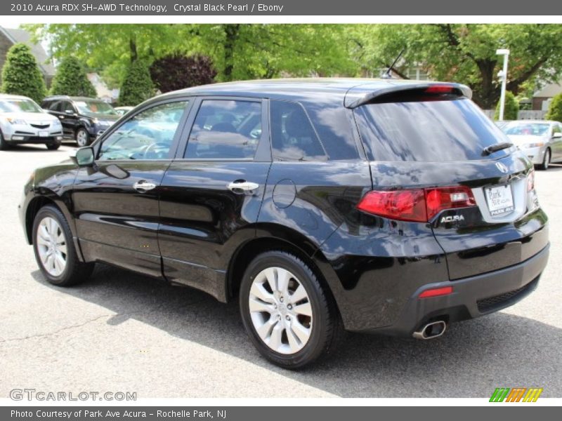 Crystal Black Pearl / Ebony 2010 Acura RDX SH-AWD Technology