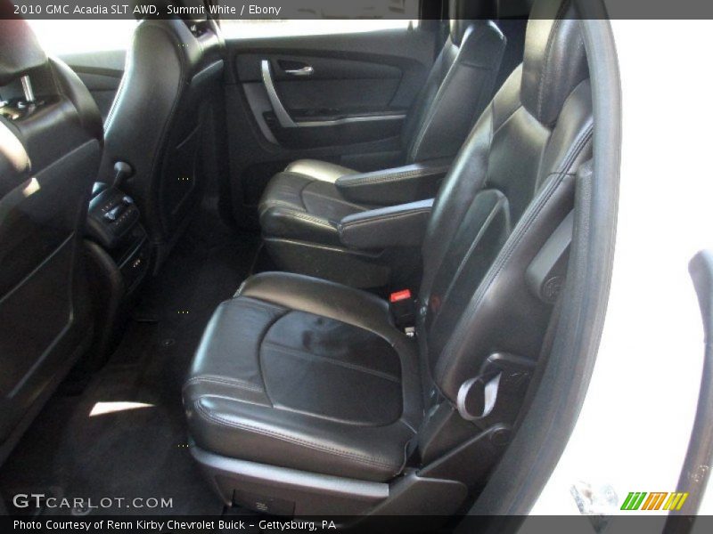Summit White / Ebony 2010 GMC Acadia SLT AWD