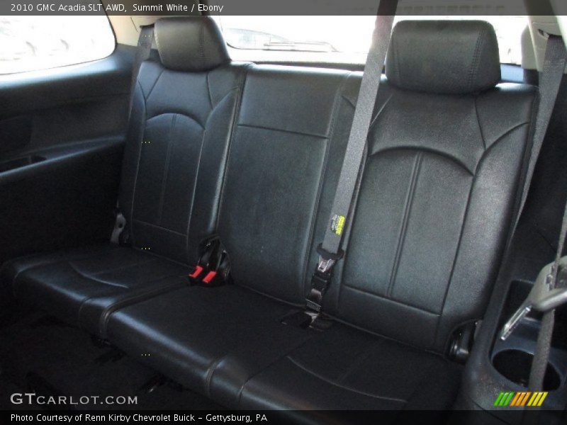 Summit White / Ebony 2010 GMC Acadia SLT AWD