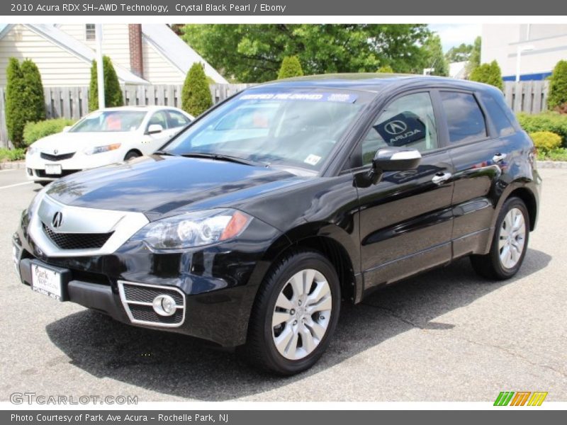 Crystal Black Pearl / Ebony 2010 Acura RDX SH-AWD Technology