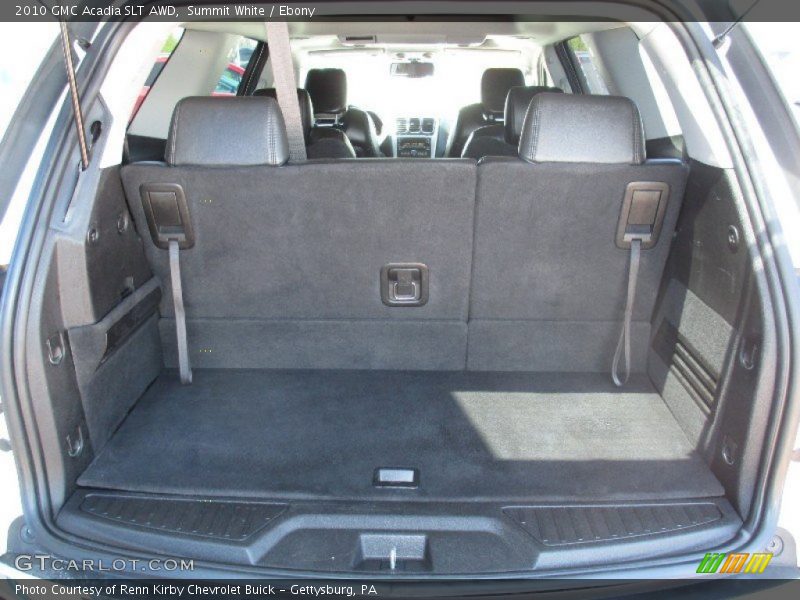 Summit White / Ebony 2010 GMC Acadia SLT AWD
