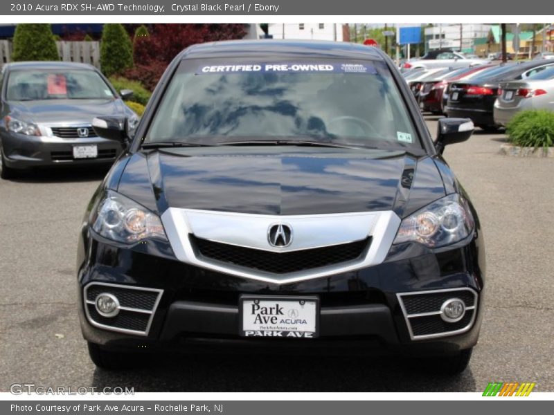Crystal Black Pearl / Ebony 2010 Acura RDX SH-AWD Technology
