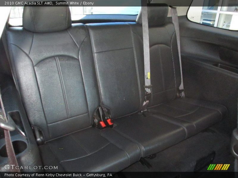 Summit White / Ebony 2010 GMC Acadia SLT AWD