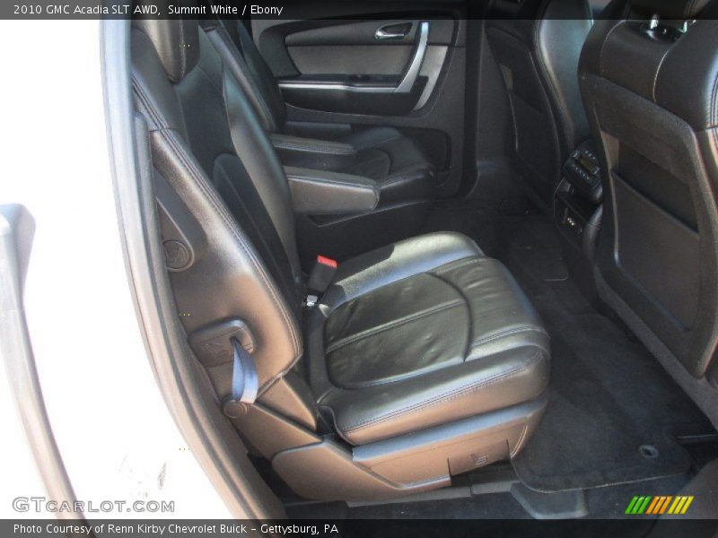 Summit White / Ebony 2010 GMC Acadia SLT AWD