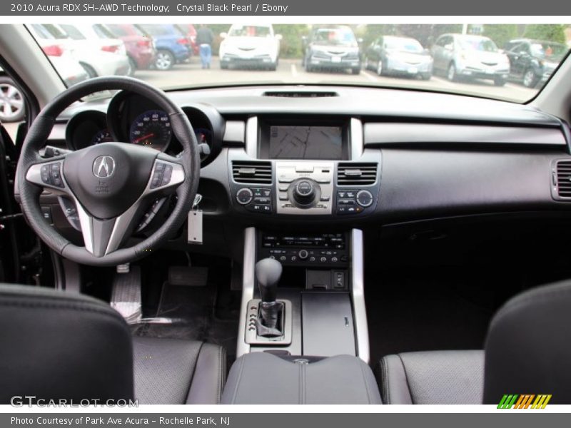 Crystal Black Pearl / Ebony 2010 Acura RDX SH-AWD Technology