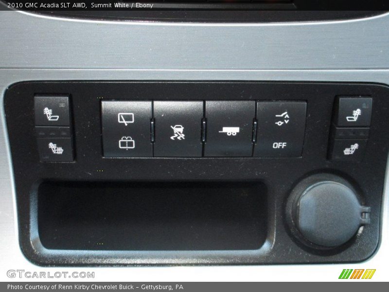 Summit White / Ebony 2010 GMC Acadia SLT AWD