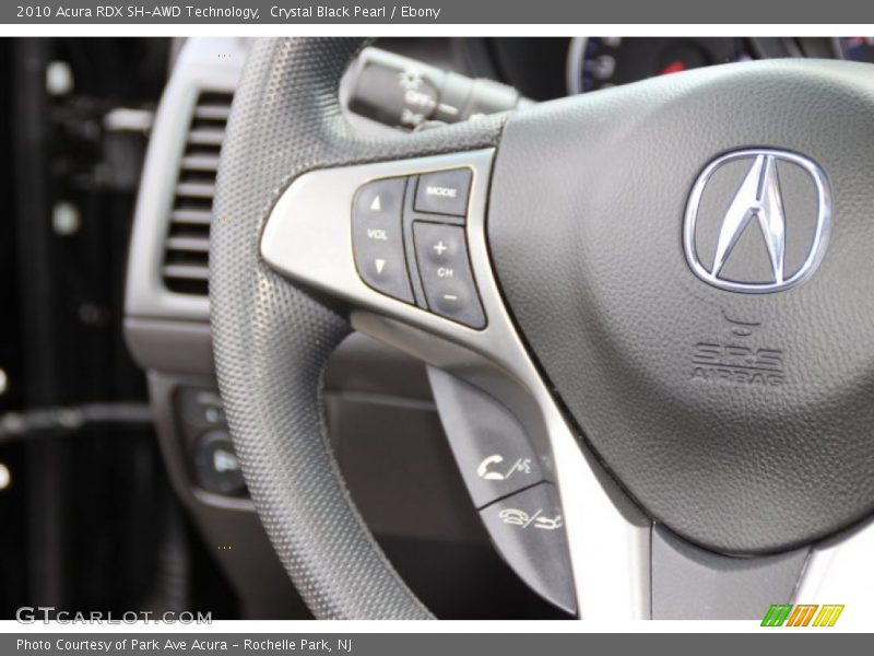 Crystal Black Pearl / Ebony 2010 Acura RDX SH-AWD Technology