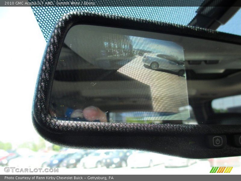 Summit White / Ebony 2010 GMC Acadia SLT AWD