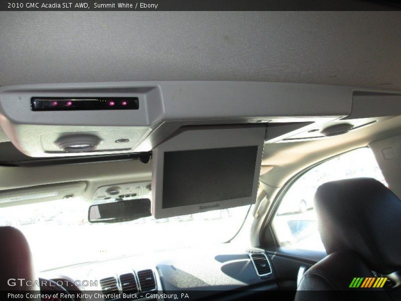 Summit White / Ebony 2010 GMC Acadia SLT AWD