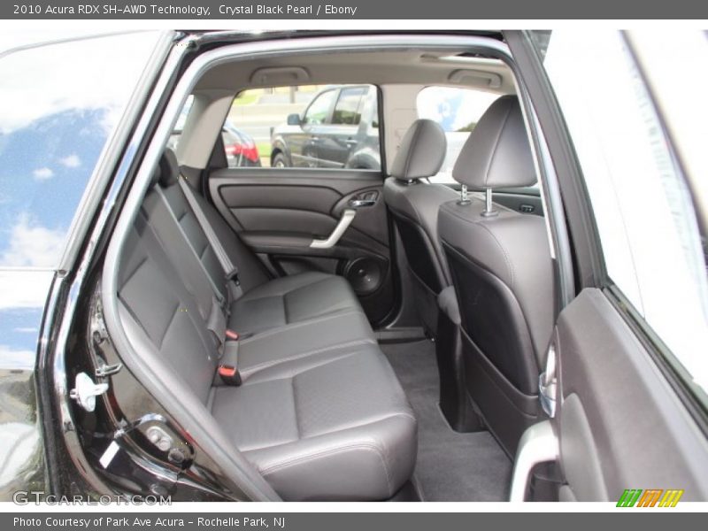 Crystal Black Pearl / Ebony 2010 Acura RDX SH-AWD Technology