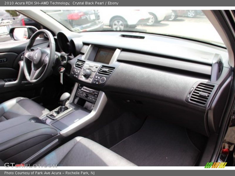 Crystal Black Pearl / Ebony 2010 Acura RDX SH-AWD Technology
