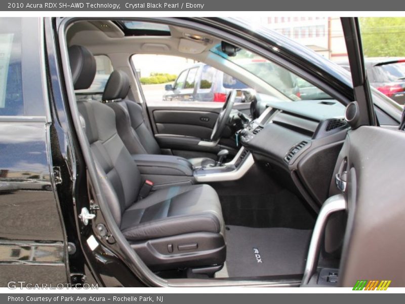 Crystal Black Pearl / Ebony 2010 Acura RDX SH-AWD Technology
