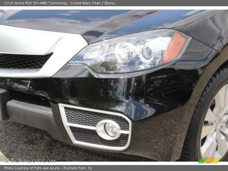 Crystal Black Pearl / Ebony 2010 Acura RDX SH-AWD Technology