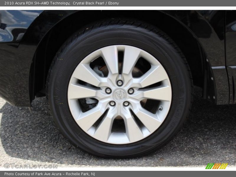Crystal Black Pearl / Ebony 2010 Acura RDX SH-AWD Technology