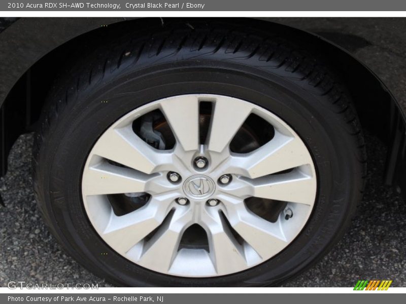 Crystal Black Pearl / Ebony 2010 Acura RDX SH-AWD Technology