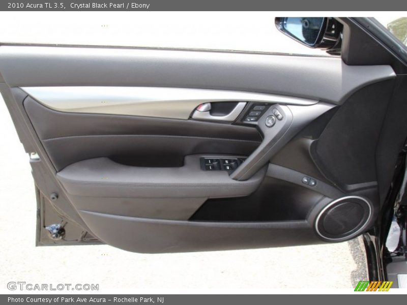 Crystal Black Pearl / Ebony 2010 Acura TL 3.5