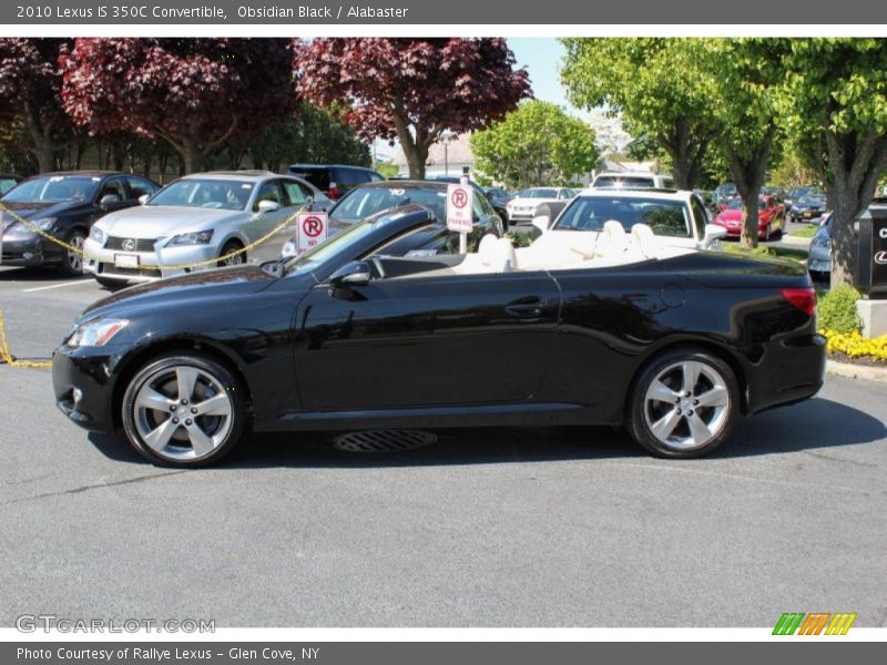 Obsidian Black / Alabaster 2010 Lexus IS 350C Convertible