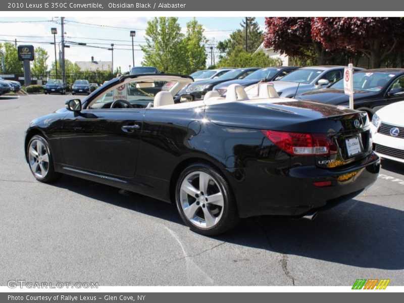 Obsidian Black / Alabaster 2010 Lexus IS 350C Convertible