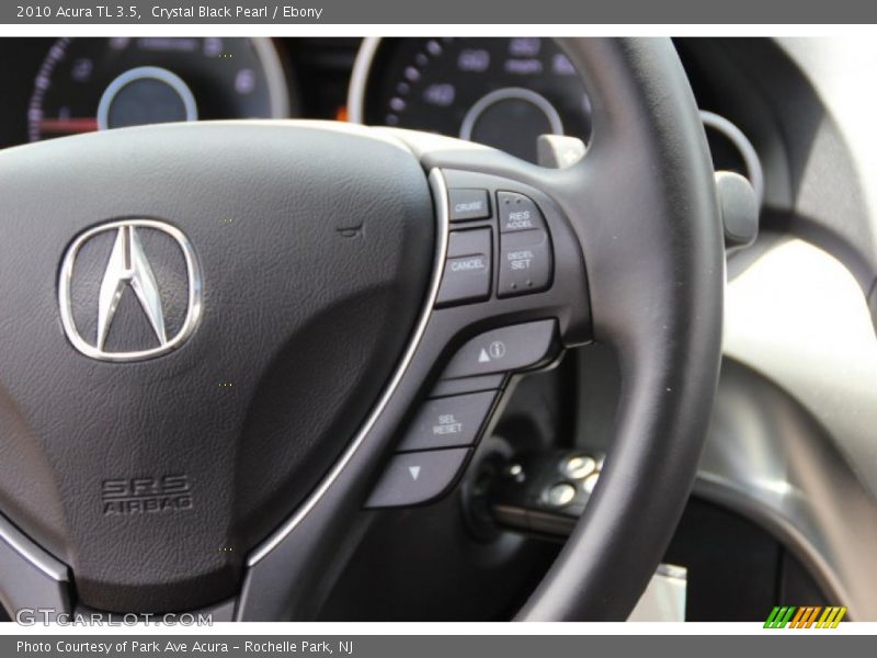 Crystal Black Pearl / Ebony 2010 Acura TL 3.5