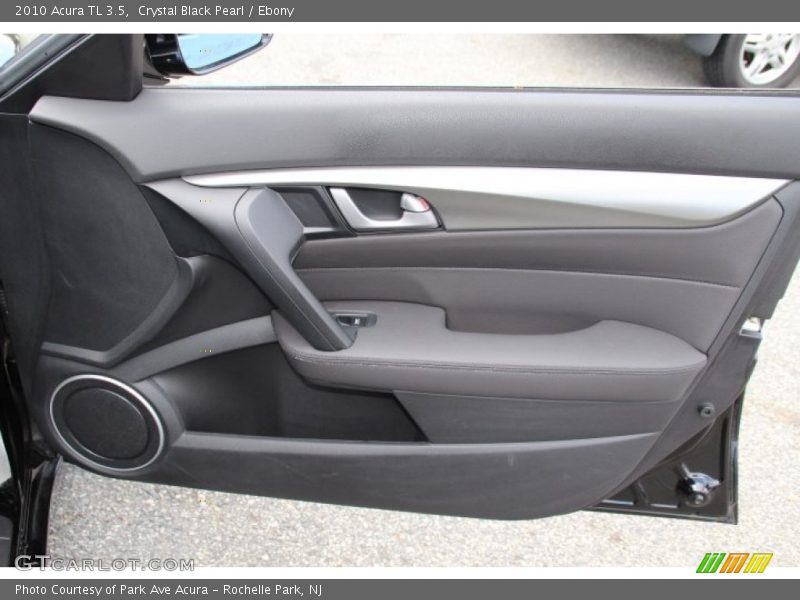 Crystal Black Pearl / Ebony 2010 Acura TL 3.5