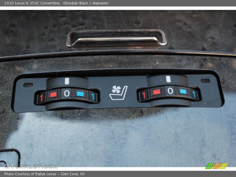 Obsidian Black / Alabaster 2010 Lexus IS 350C Convertible