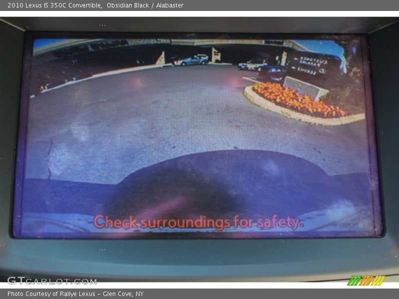 Obsidian Black / Alabaster 2010 Lexus IS 350C Convertible