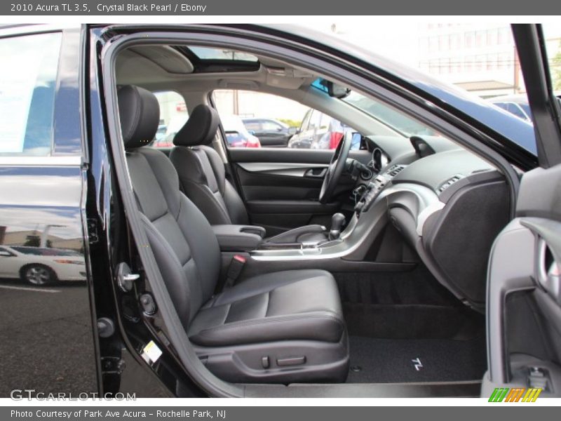 Crystal Black Pearl / Ebony 2010 Acura TL 3.5