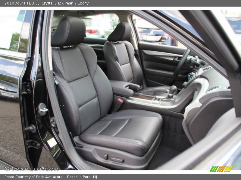 Crystal Black Pearl / Ebony 2010 Acura TL 3.5