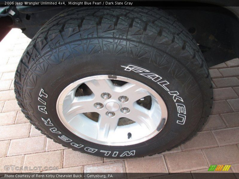 Midnight Blue Pearl / Dark Slate Gray 2006 Jeep Wrangler Unlimited 4x4