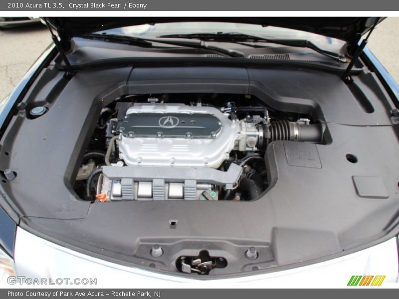 Crystal Black Pearl / Ebony 2010 Acura TL 3.5