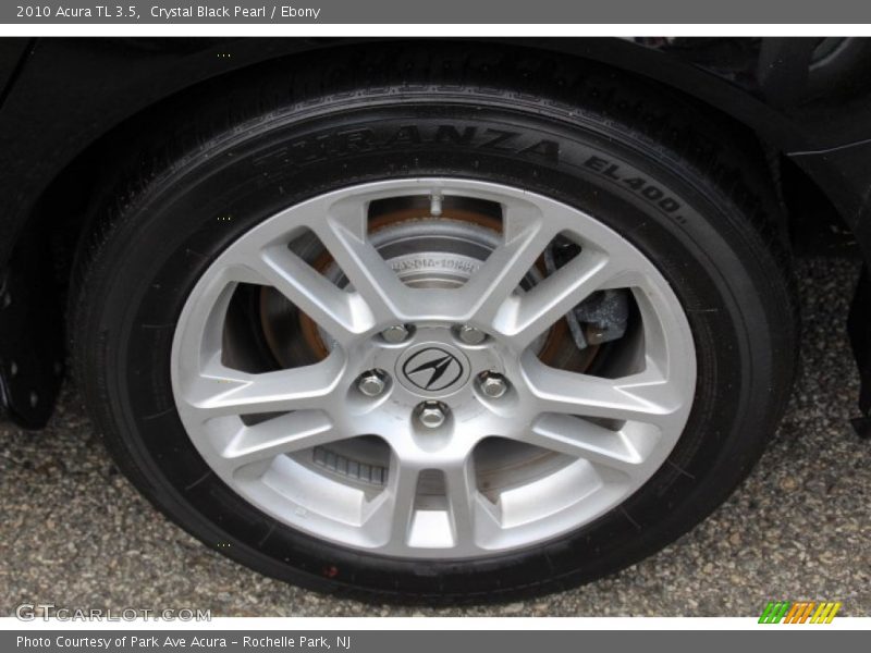 Crystal Black Pearl / Ebony 2010 Acura TL 3.5