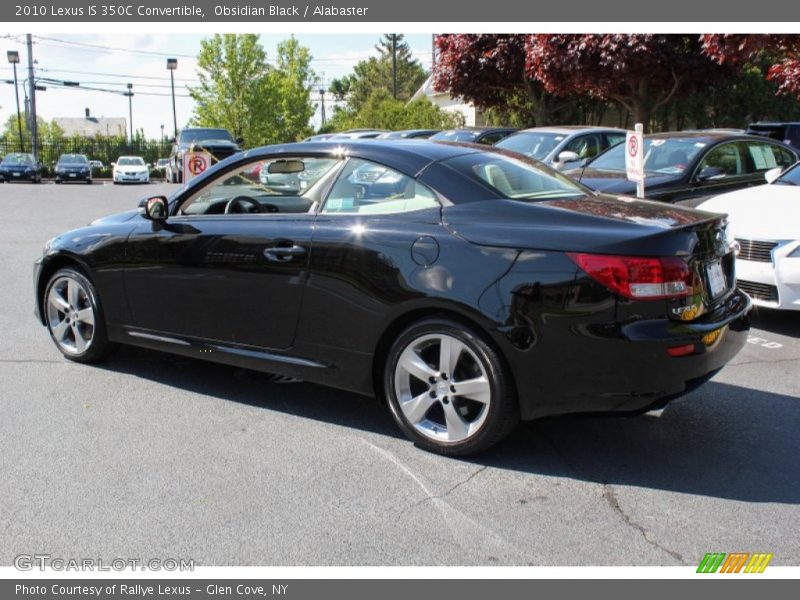Obsidian Black / Alabaster 2010 Lexus IS 350C Convertible