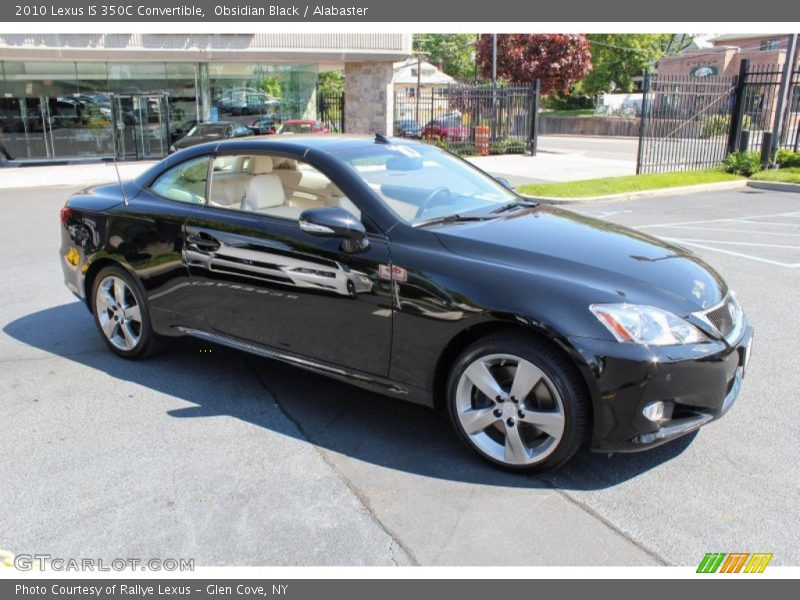 Obsidian Black / Alabaster 2010 Lexus IS 350C Convertible