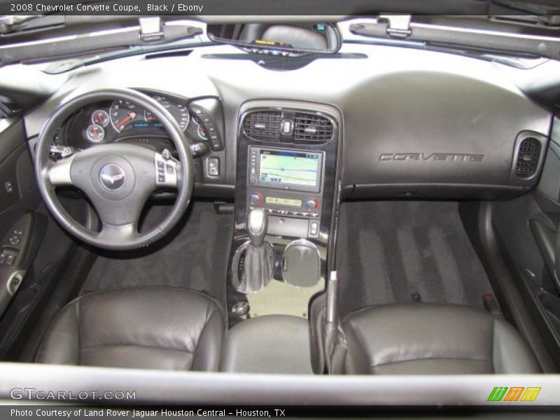 Dashboard of 2008 Corvette Coupe