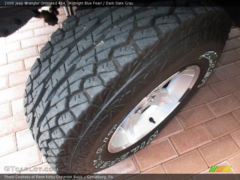 Midnight Blue Pearl / Dark Slate Gray 2006 Jeep Wrangler Unlimited 4x4