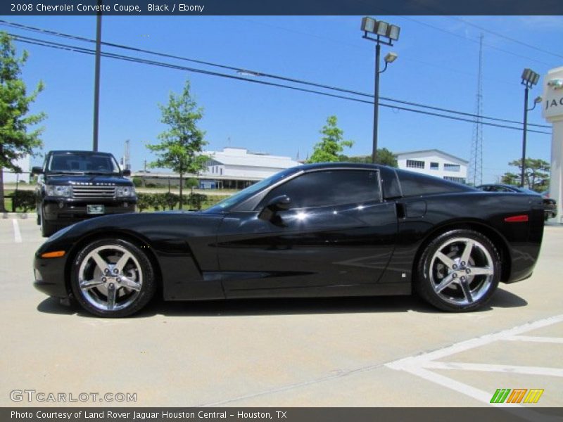  2008 Corvette Coupe Black