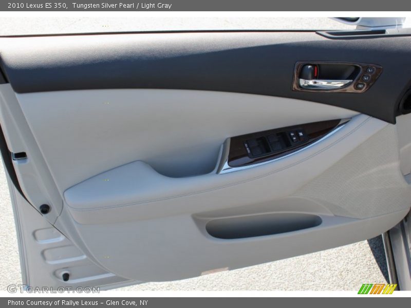 Tungsten Silver Pearl / Light Gray 2010 Lexus ES 350