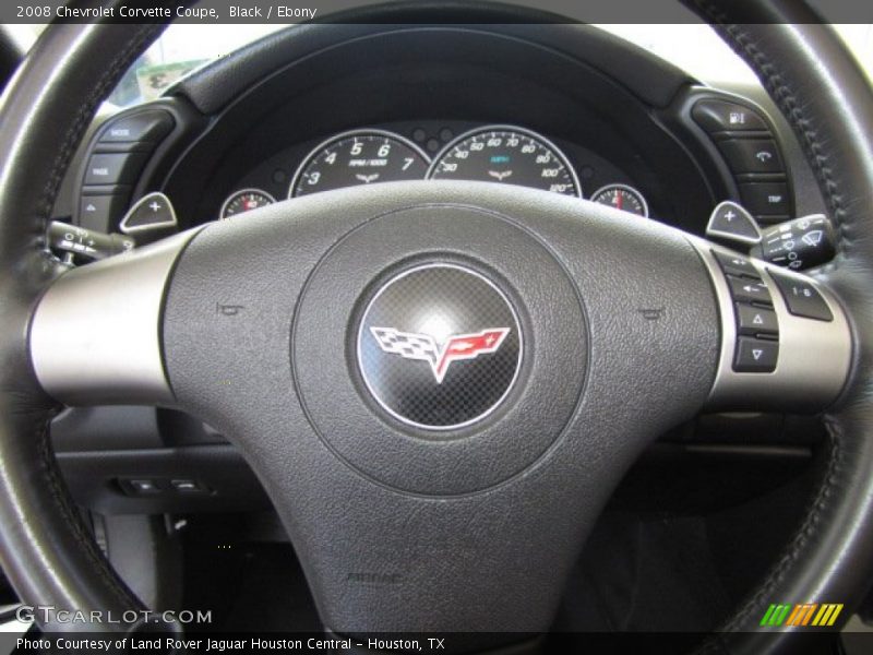 Black / Ebony 2008 Chevrolet Corvette Coupe