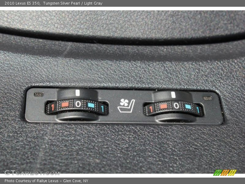 Tungsten Silver Pearl / Light Gray 2010 Lexus ES 350
