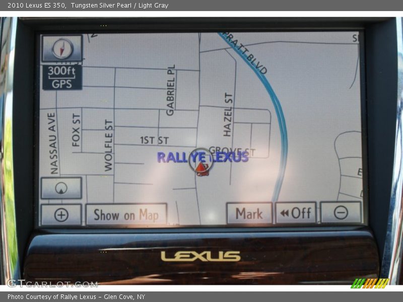 Tungsten Silver Pearl / Light Gray 2010 Lexus ES 350