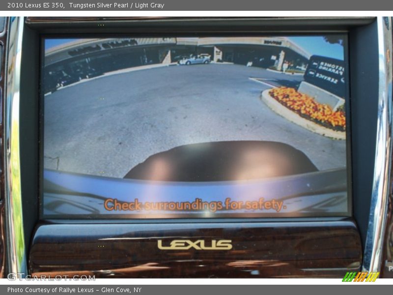 Tungsten Silver Pearl / Light Gray 2010 Lexus ES 350