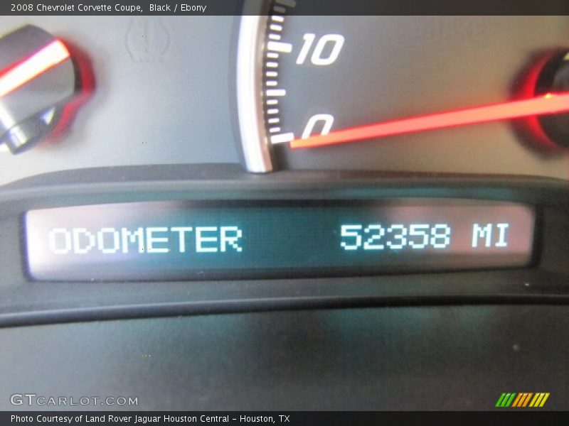 Black / Ebony 2008 Chevrolet Corvette Coupe